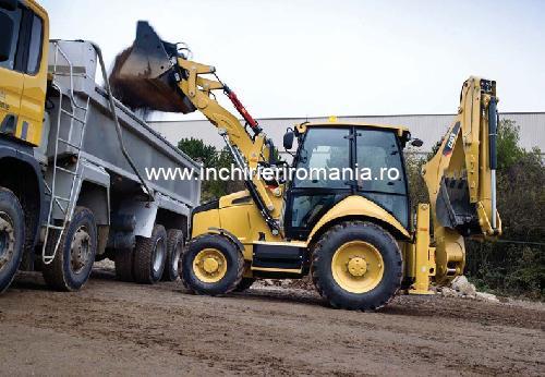 Inchiriez Buldoexcavator cu atasamente diverse   