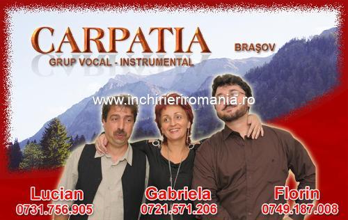 Inchiriere Formatia CARPATIA din Brasov