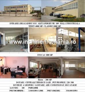 Depozit productie birouri Sos Alexandriei